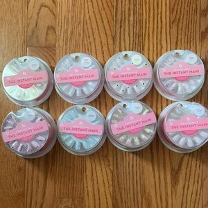 NWT Spring flowers and butterflies Olive and June Press On Bundle of 8 sets